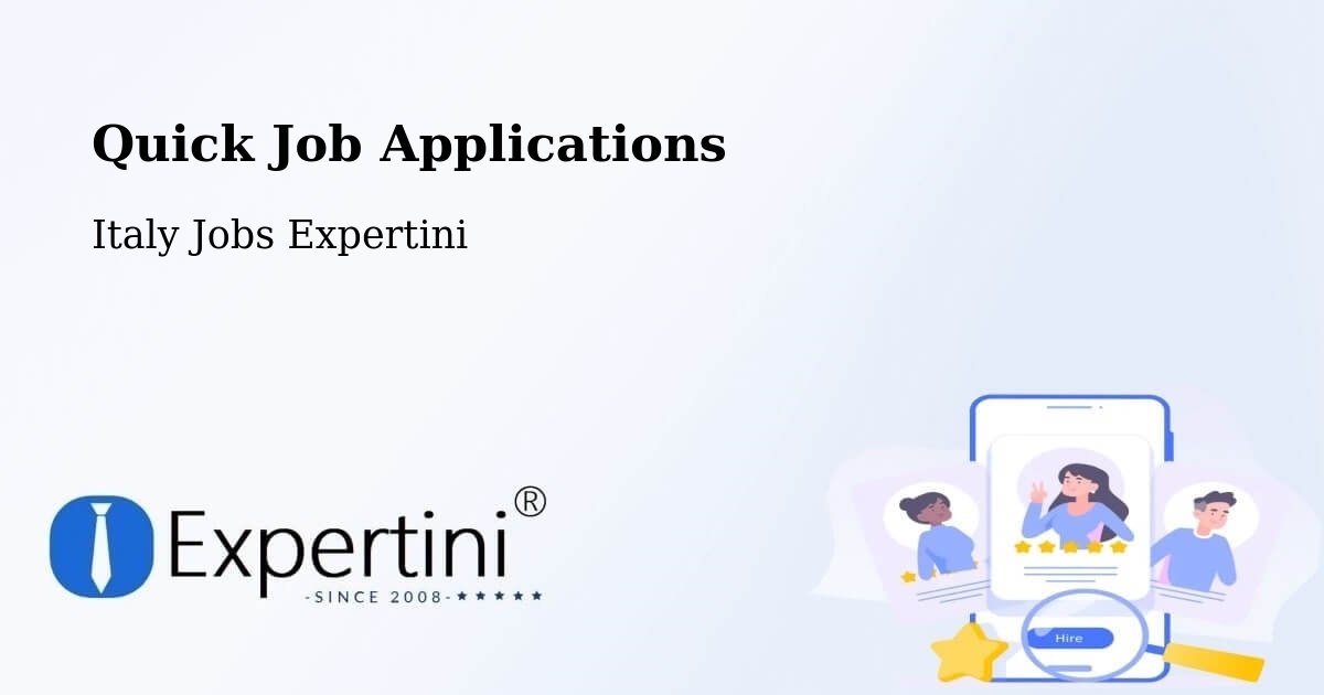 Quick Apply Feature – Colleferro - Italy Jobs Expertini