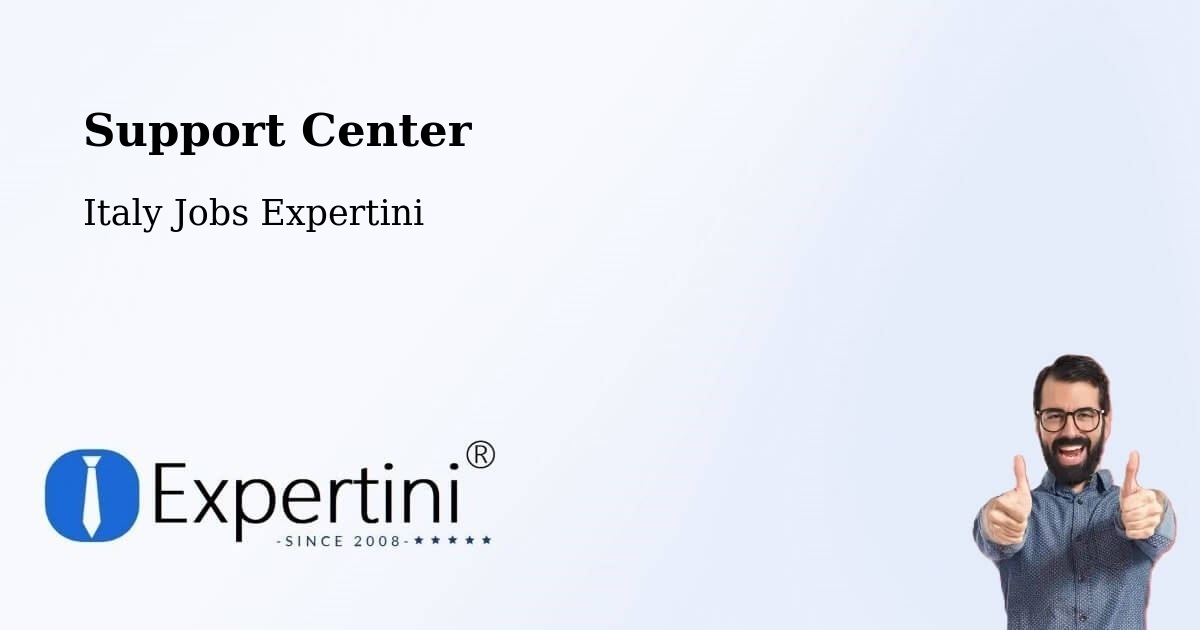Support Services – Colleferro - Italy Jobs Expertini